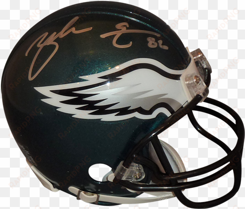 zach ertz autographed philadelphia eagles mini helmet - donovan mcnabb autographed philadelphia eagles mini