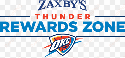 zaxby's thunder rewards zone - oklahoma city thunder teammate