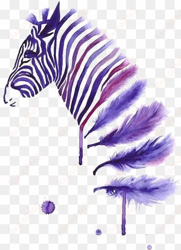 zebra feather art - zebra background