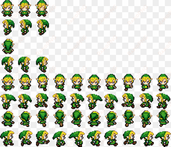 zelda - 2d isometric sprites