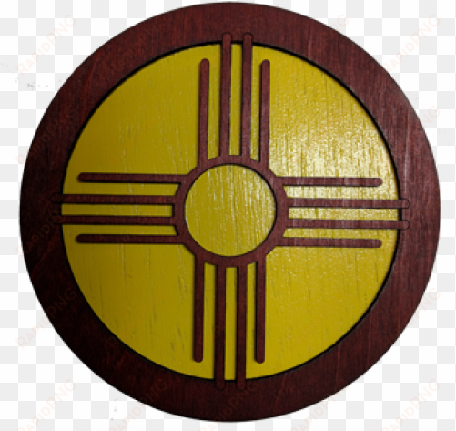 zia symbol plaque - new mexico zia symbol