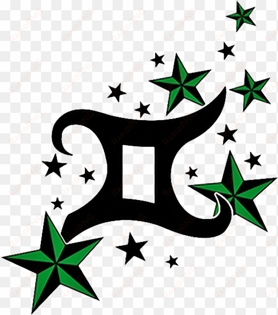 zodiac tattoos png file - leo tattoos with stars