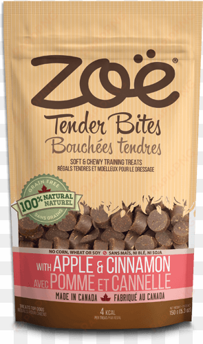 zoe tender bites - apple & cinnamon