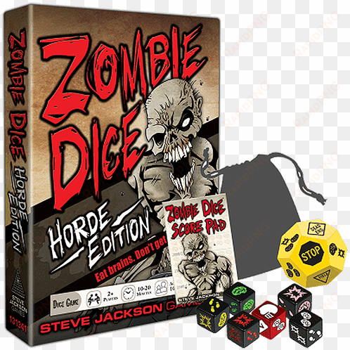 Zombie Dice Horde Edition transparent png image