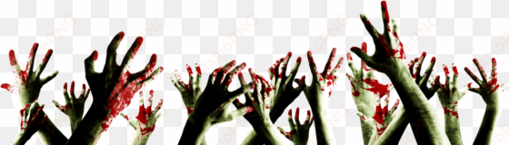 zombie hand png - zombie on clear background