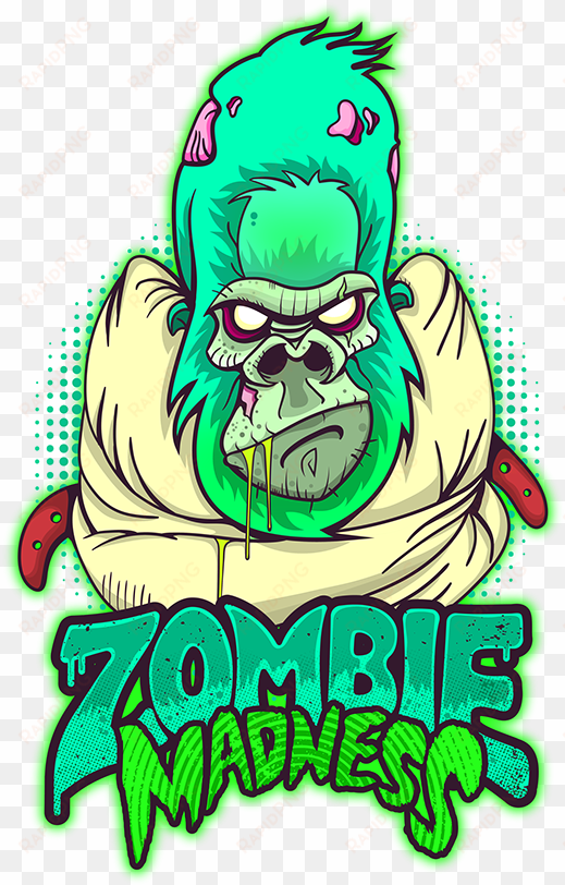 zombie madness on behance - graffiti zombie