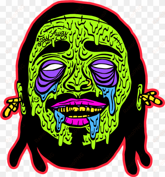 Zombie Post Malone - T-shirt transparent png image
