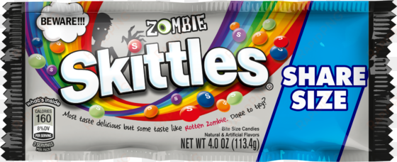 zombie skittles are coming in 2019 & some of them taste - skittles sweets and sours - 4 oz.