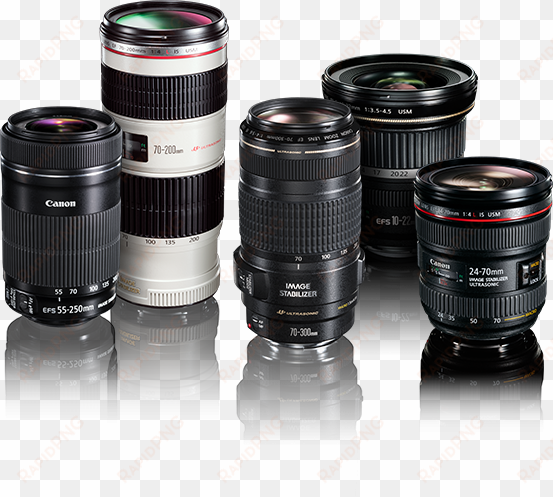zoom lenses top hero - canon 1300d big lenses