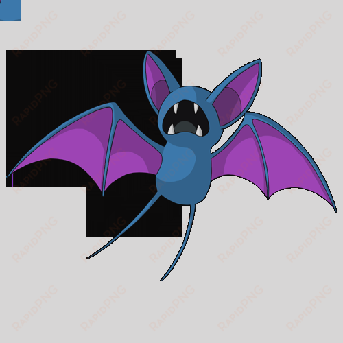 zubat by million zubat clipart - cartoon