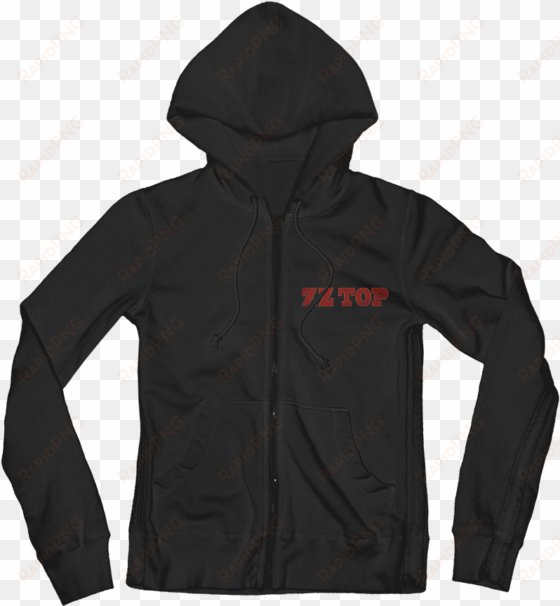 zz black hoodie, low down - hoodie